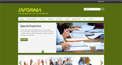 Desktop Screenshot of informaresearch.com